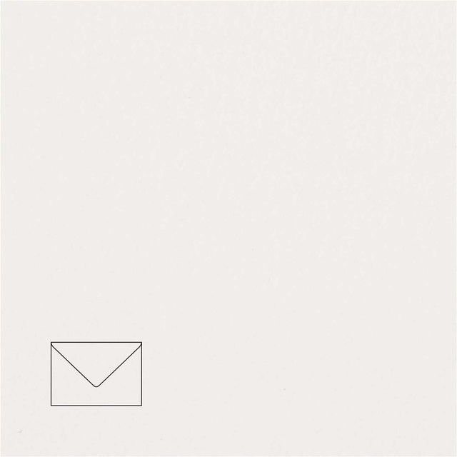 Rico Design Paper Poetry Kuvert Essentials C6, 5 Stück, Weiß - Bild 1