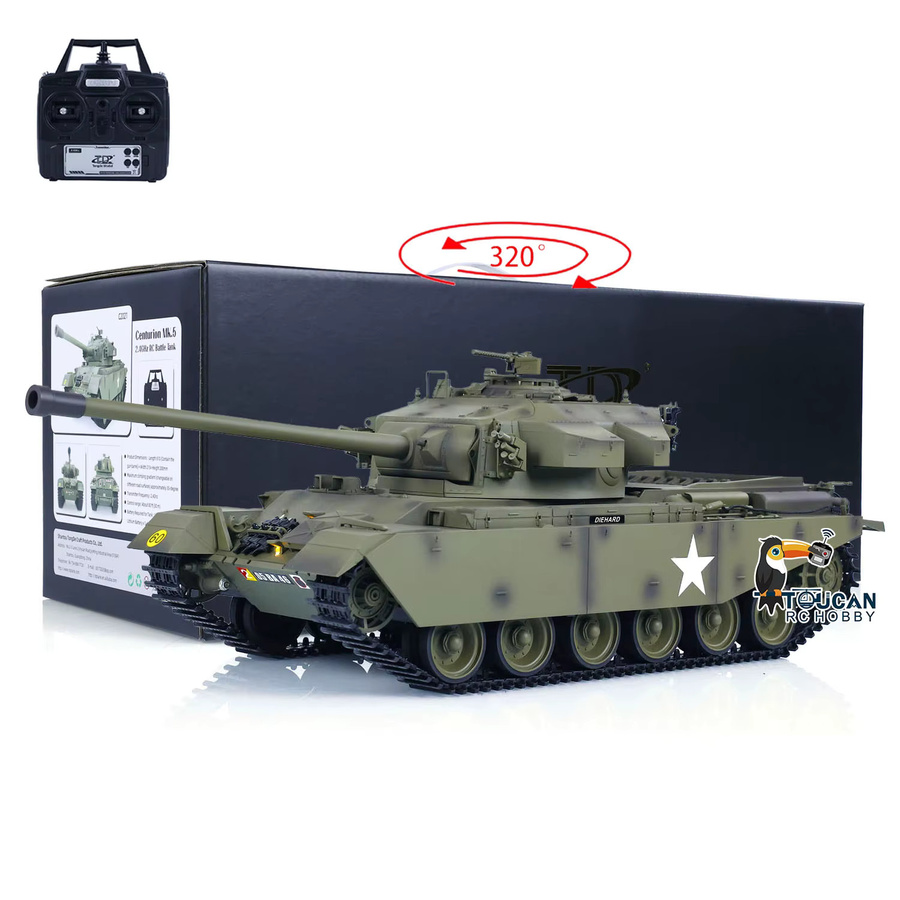 Tongde Panzer Centurion MK5, RC Infrarot-Kampfsystem, 1:16, Elektrisch - Bild 3
