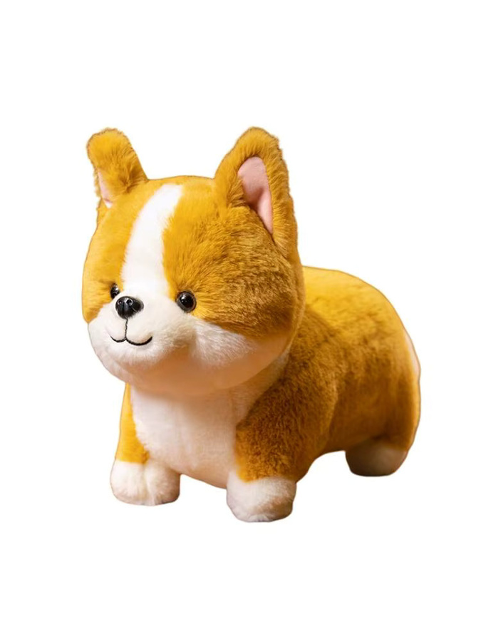 Corgi Hund Plüsch Spielzeug, Stofftier, Braun - Bild 6