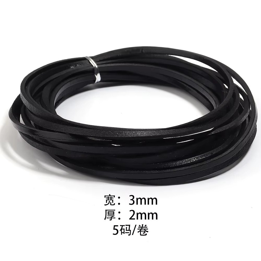 SAUVOO Lederband, Schwarz, Echtes Leder, Unisex - Bild 6