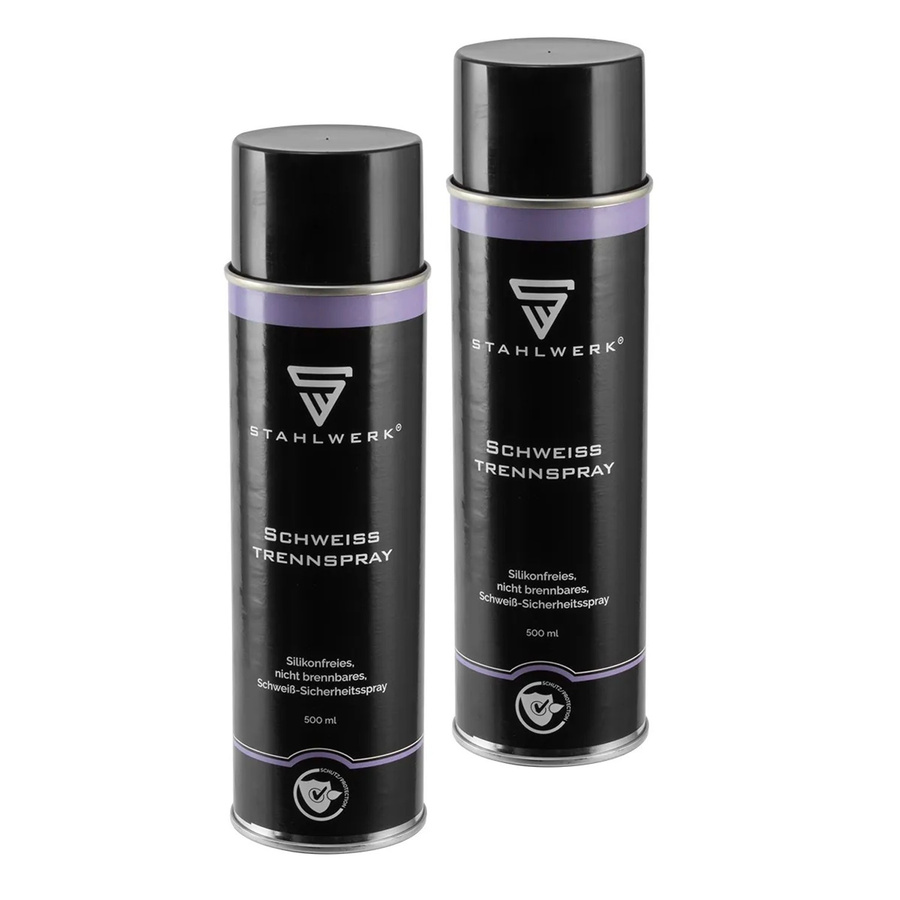 STAHLWERK Schweiß-Trennspray Multifunktionales Sicherheits-Spray, 2er Set, 400 ml pro Dose - Bild 2