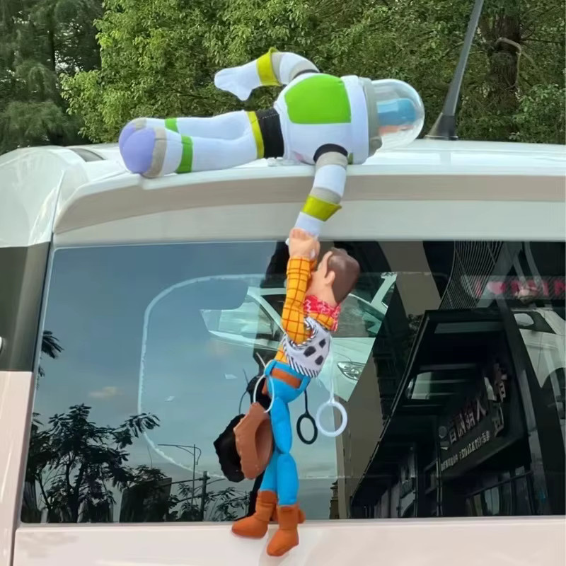 Bandai Disney Woody Buzz Lightyear Puppen Plüsch, Zubehör - Bild 3