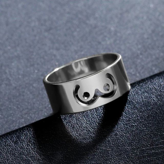 Augenring Edelstahl, Silber, Unisex - Bild 1