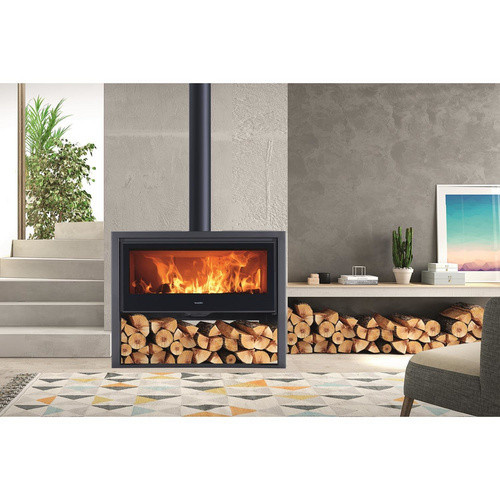 PANADERO Kaminofen Allegro aus Stahl in Schwarzmetallic mit 8,9 kW - Bild 2