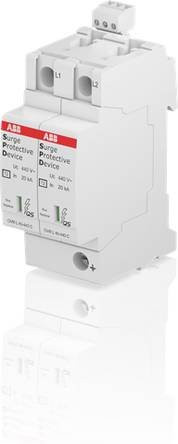 ABB OVR T2 2L 40-440 P Überspannungs-Schutzeinrichtung 20 kA in Weiß - Bild 1