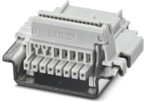 Phoenix Contact TBUS8-25,0-PPPPPPSS-7035 Tragschienen-Busverbinder, Grau, 10 Stück - Bild 1