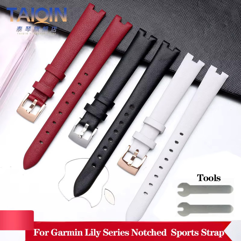 Garmin Uhrenarmband Echtleder, Damen, 14 mm - Bild 2