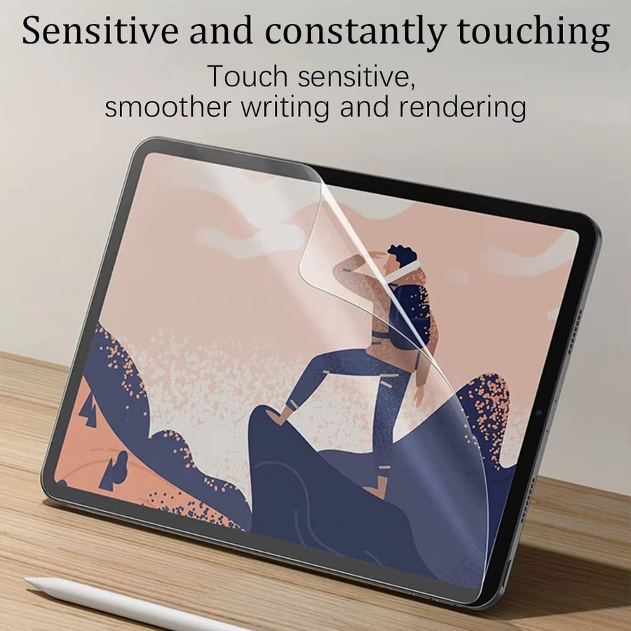 Matte Displayschutzfolie mit Papiergefühl für Xiaomi Pad 8, Pad 7 Pro, Pad 6 Pro, Pad Mini und Redmi Pad SE, transparent - Bild 5