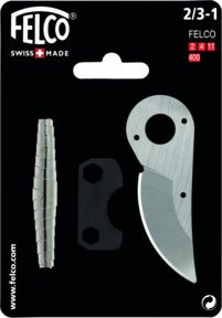 Felco Ersatzteil-Set 2/3-1 mit Klinge, Feder und Stellschlüssel - Bild 1