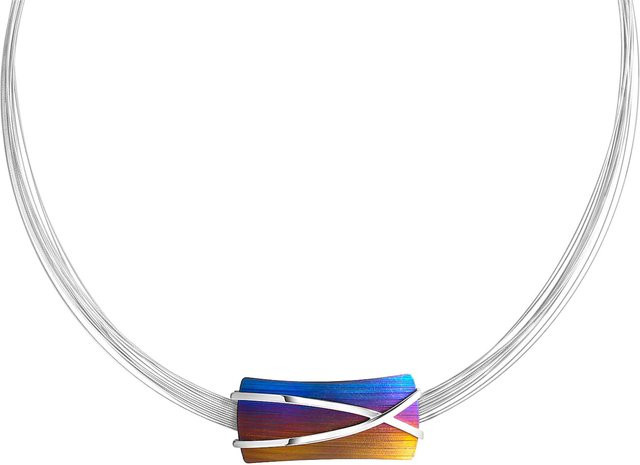 Zeeme Halskette Edelstahl, Damen, 43+5 cm - Bild 1