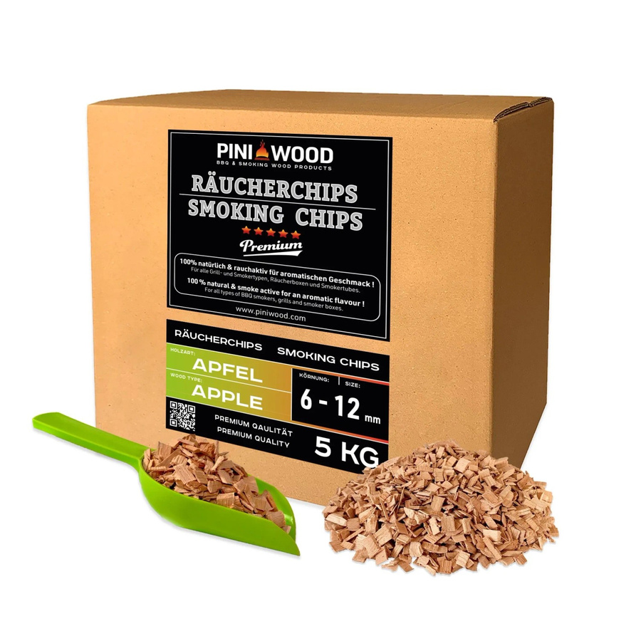 PINI Räucherchips Apfel 5 kg - Bild 2