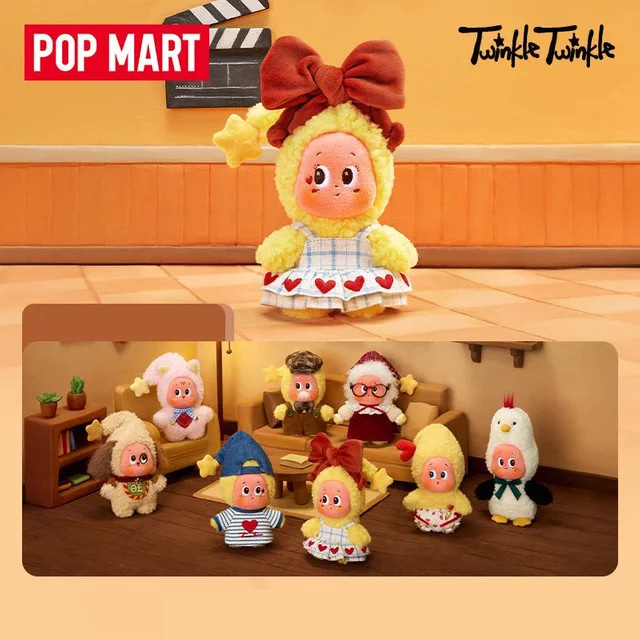 POP MART Twinkle Twinkle Crush On You Serie, Plüsch-Anhänger, Einzelfigur - Bild 1
