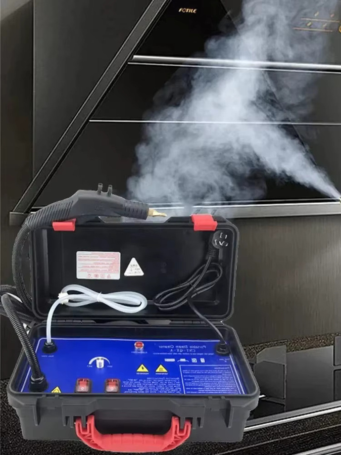 BALASHOV Elektrischer Handheld-Dampfreiniger mit 2500 W für Zuhause, Küche und Auto - Bild 7