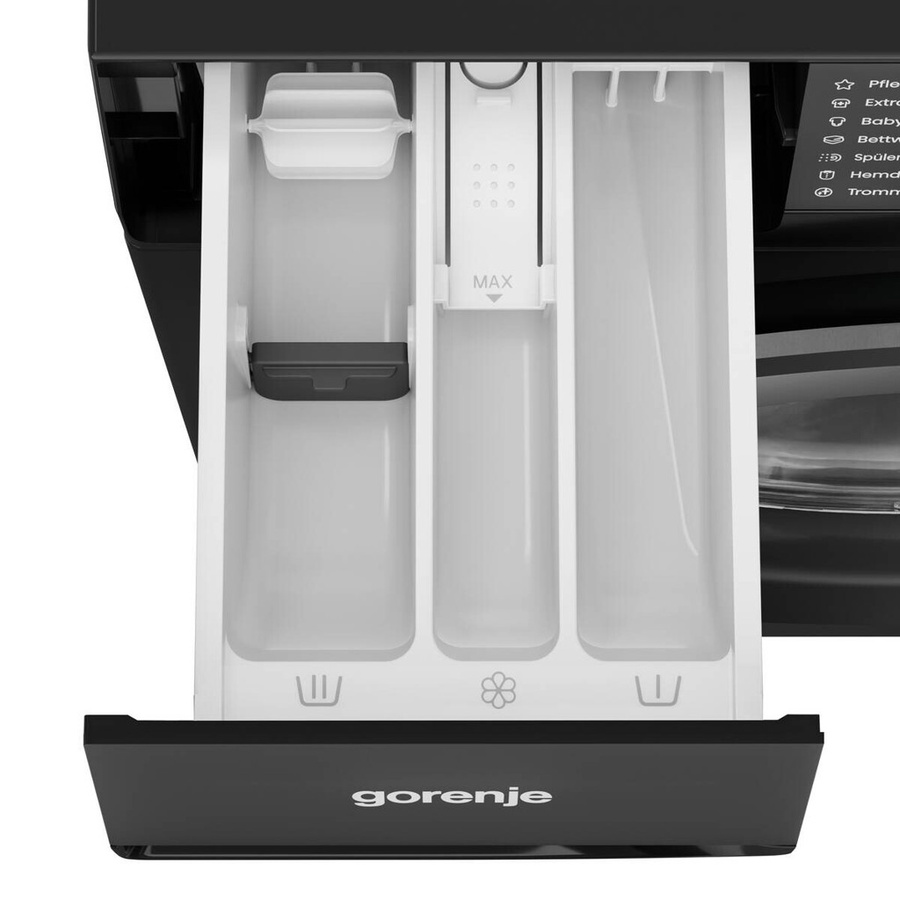 Gorenje Waschmaschine W5G2PS74AP2B in Schwarz mit 7 kg Kapazität, B/H/T: 59,5 x 84,5 x 43,5 cm - Bild 2