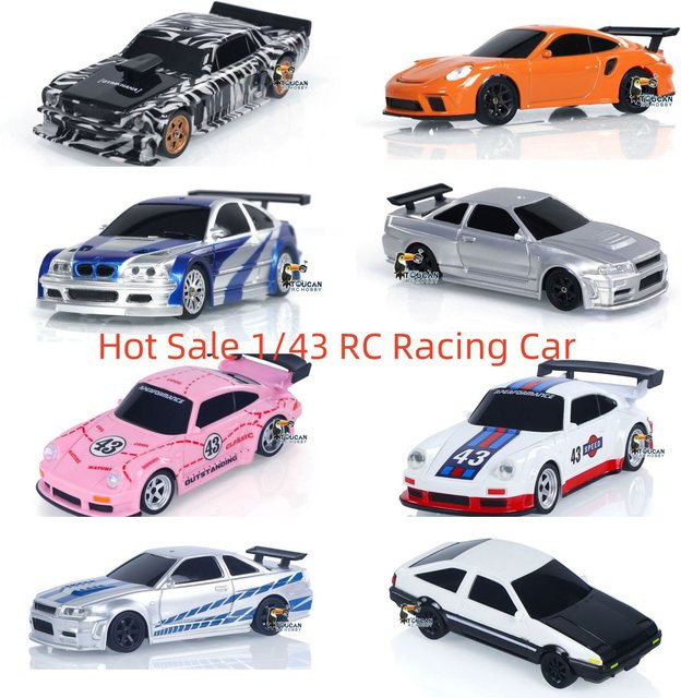 Wheelfun RC Speed Car, Funkgesteuertes Mini-Renn- und Driftauto, 1:43, ab 14 Jahren - Bild 1