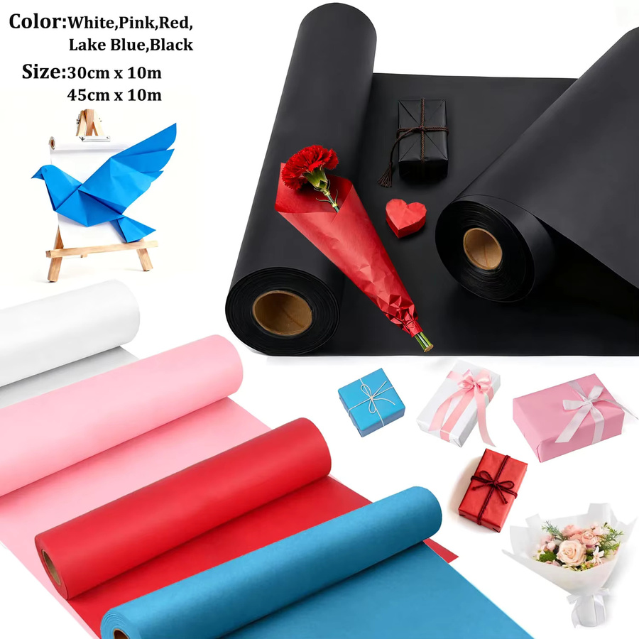 Schwarze Kraftpapierrollen für Verpackung, Kunst und Postertafeln - Bild 2