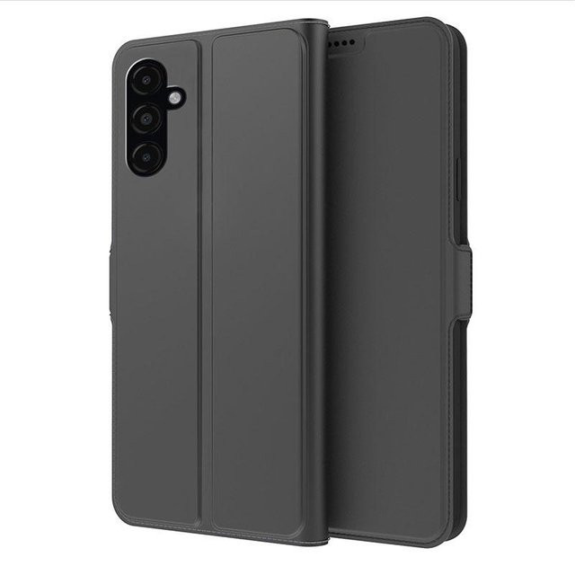 Magnetische Portemonnaie-Klapphülle für Samsung Galaxy S26 in Schwarz mit Kartenfächern - Bild 1