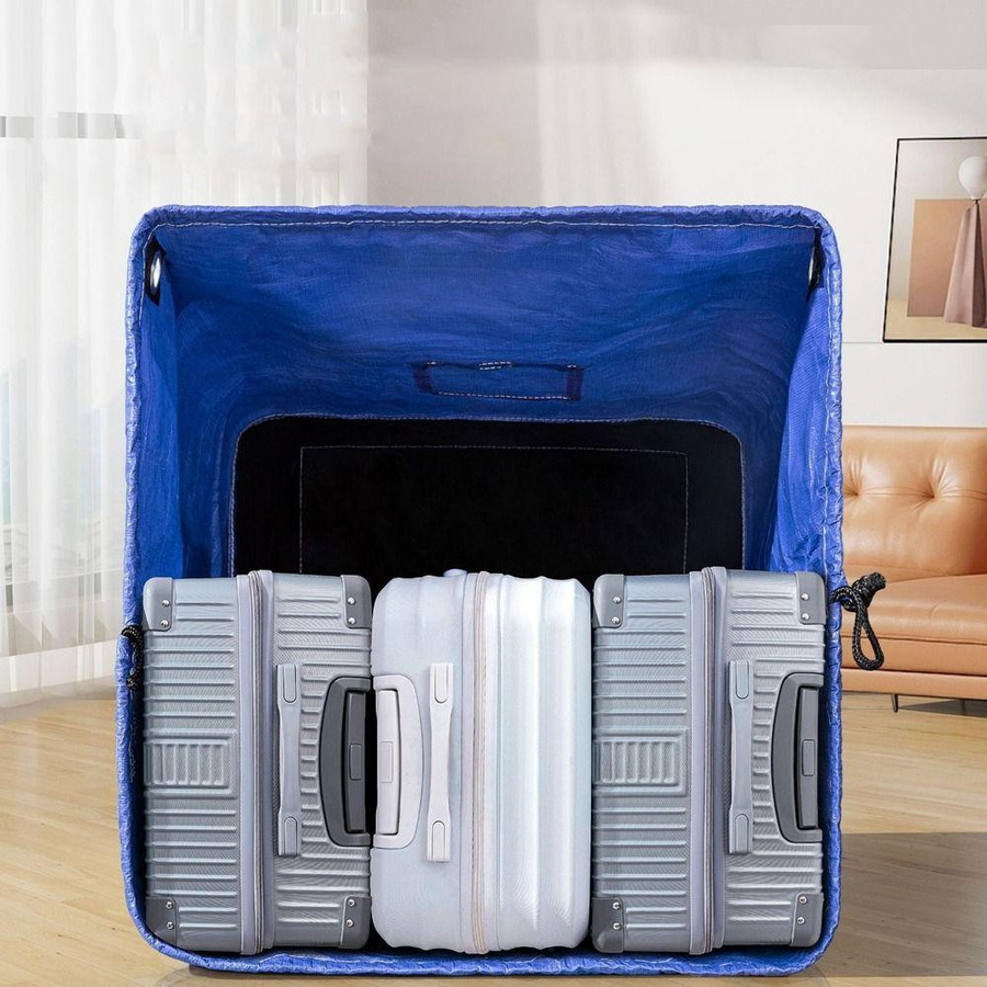 Pinxuan Logistik Transfertasche mit großer Kapazität und Zugseil in Blau/Schwarz - Bild 8