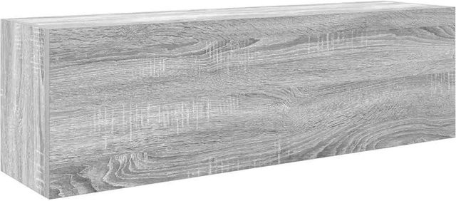 vidaXL Bad-Wandschrank Grau Sonoma B/T/H: 100 x 25 x 30 cm aus Holzwerkstoff - Bild 1