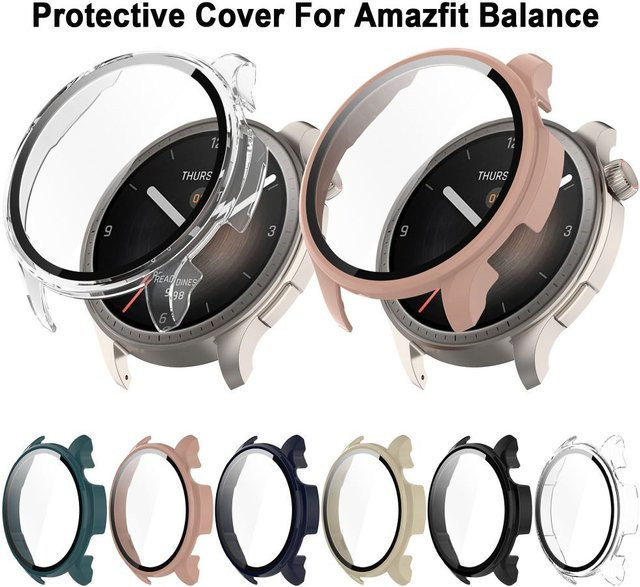 Amazfit Balance Smartwatch Schutzabdeckung, Roségold, Pink - Bild 1