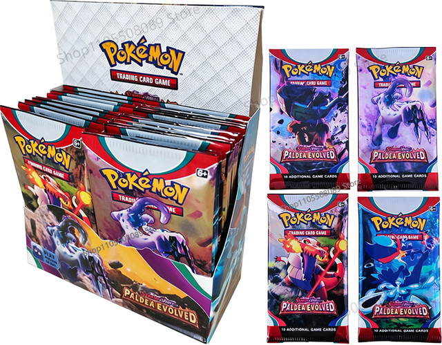 Pokémon Scarlet & Violet Paldea Evolved Booster Bundle Edition, Sammelkarten, Englische Version, ab 6 Jahren - Bild 1