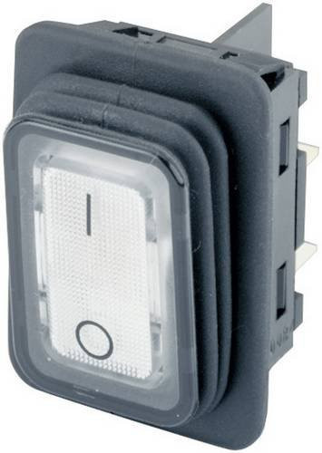 Marquardt Wippschalter 1935.3113, 2 x Aus/Ein, 250 V/AC 20A, IP65, grau - Bild 1