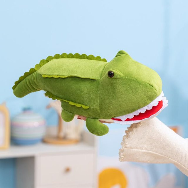Krokodil Alligator Handpuppe, Puppe, ab 3 Jahren - Bild 1