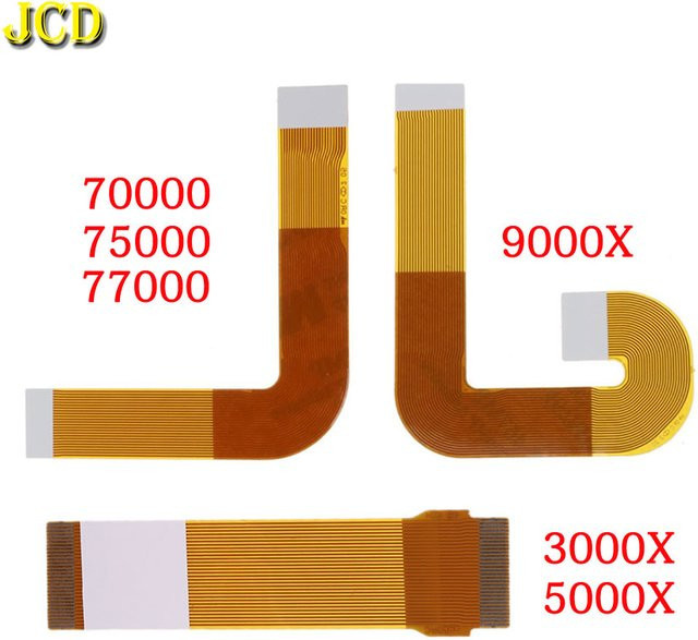 JCD Flexibles Flachbandkabel für Laserlinsenanschluss PlayStation 2 SCPH 30000 50000 70000 75000 77000 9000X in Orange - Bild 1