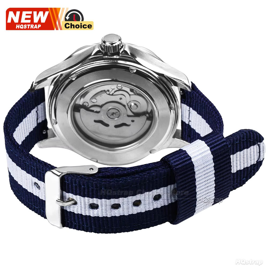 HQstrap Uhrenarmband Nylon, Textil/NATO, Unisex, Bunt - Bild 3