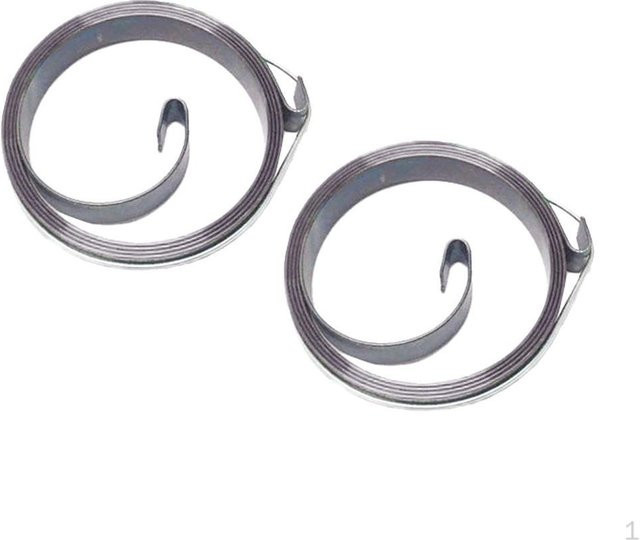 2er-Set Starterfedern von Topmartbuy in Silber für 200 250 300 350 400 450 # 4134 190 0600 - Bild 1
