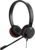 Jabra Evolve 30 II MS Stereo On-Ear Headset in Schwarz mit USB-C und 3,5 mm Klinke - Bild 1
