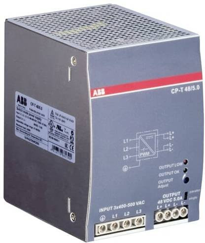 ABB Schaltnetzteil 48 V/DC 5A 240W in Grau 1SVR427054R2000 - Bild 1