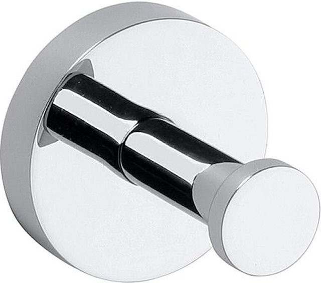 Magnetischer Kleiderhaken BAWELL aus Metall in Silber für Bad und Küche, B/T/H: 5,7 x 5,4 x 5,4 cm - Bild 1