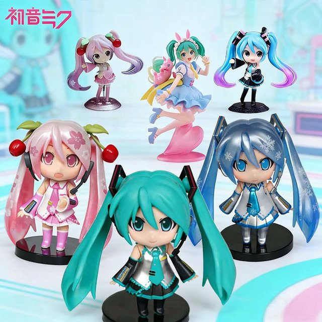 Bandai Hatsune Miku Figur, Rosa / Pink, Grün, Bunt / Mehrfarbig, ab 14 Jahren - Bild 1