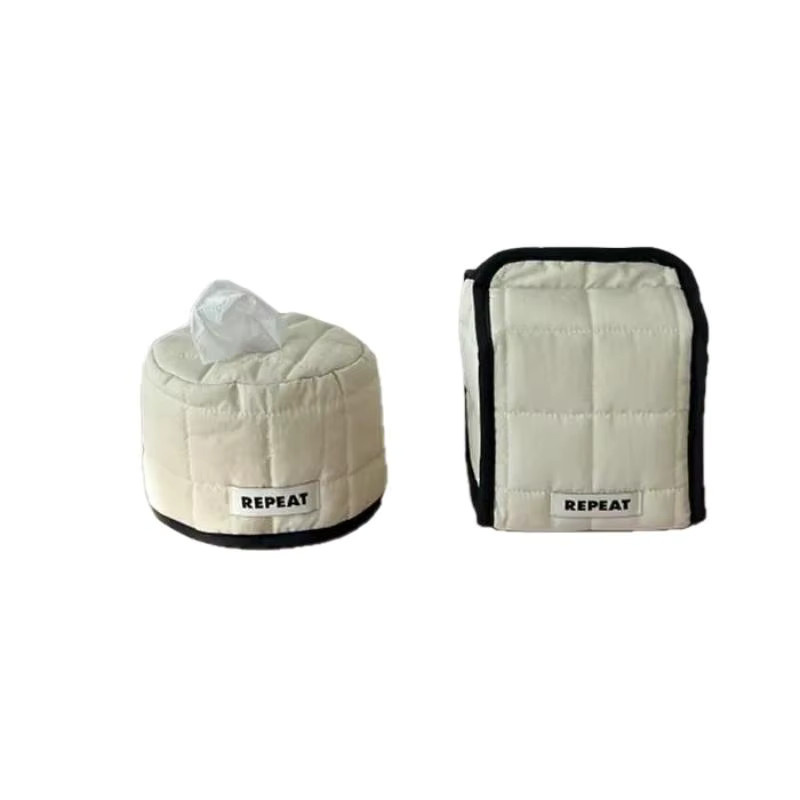 Seidenpapier-Aufbewahrungsbox in Beige für Servietten und Taschentücher - Bild 5