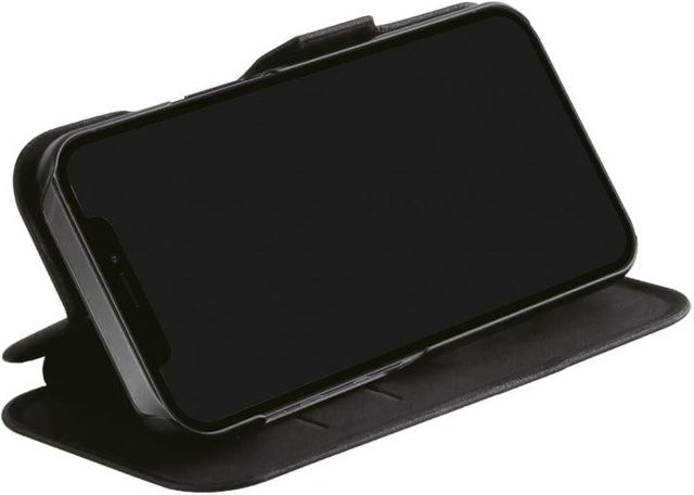 Vivanco Casual Wallet Handyhülle für iPhone 13 Pro in Schwarz - Bild 1