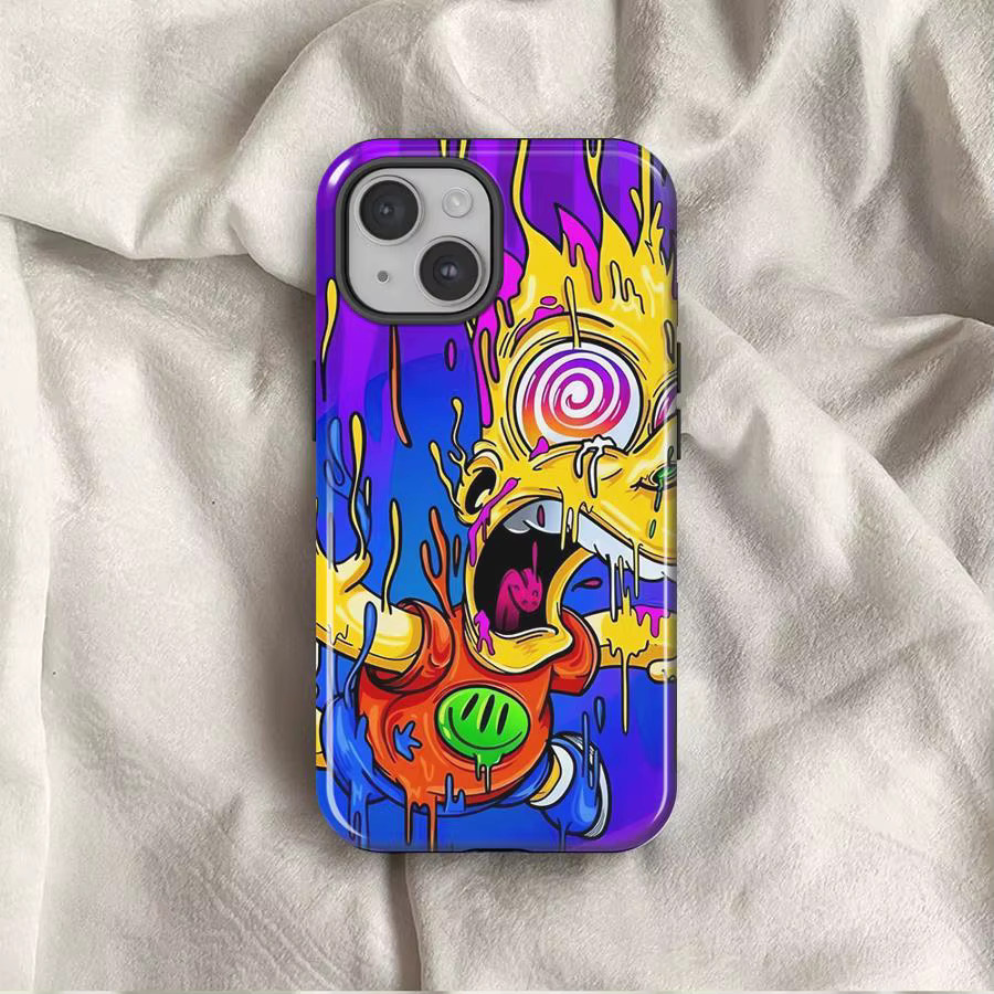 Lustige The Simpsons Handyhülle für Apple iPhone Modelle in Multicolor - Bild 2