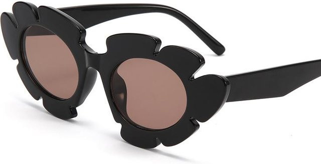 Dote Sonnenbrille Cat Eye, Kunststoff, Schwarz, Damen - Bild 1
