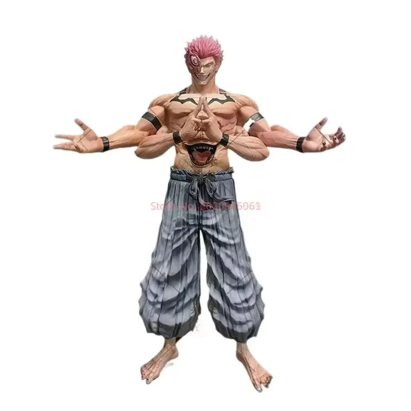 Ryomen Sukuna Figur aus Jujutsu Kaisen von Bandai, mehrfarbige Anime Modell Statue aus Kunststoff, Höhe: 30 cm - Bild 6