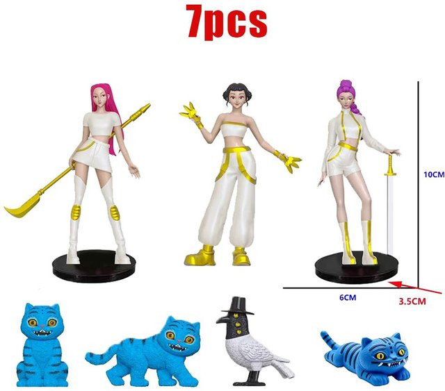 Fashnics Kpop Dämonenjäger Huntrix Figur, Einzelfigur, ab 14 Jahren - Bild 1