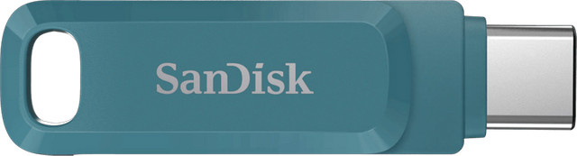 SanDisk Ultra Dual Drive USB-C USB-A Flash Drive 1TB Petrol - Bild 1