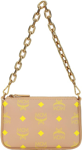 MCM Schultertasche Damen, Beige - Bild 1