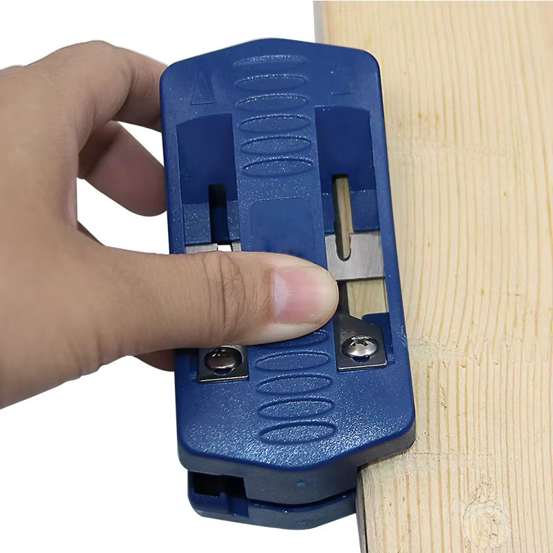 YOMO Manueller Kantenschneider für PVC-Kanten und Holzbearbeitung in Blau - Bild 3