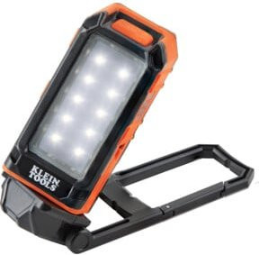Klein Tools Wiederaufladbare Arbeitsleuchte 56403 in Orange aus Edelstahl - Bild 1