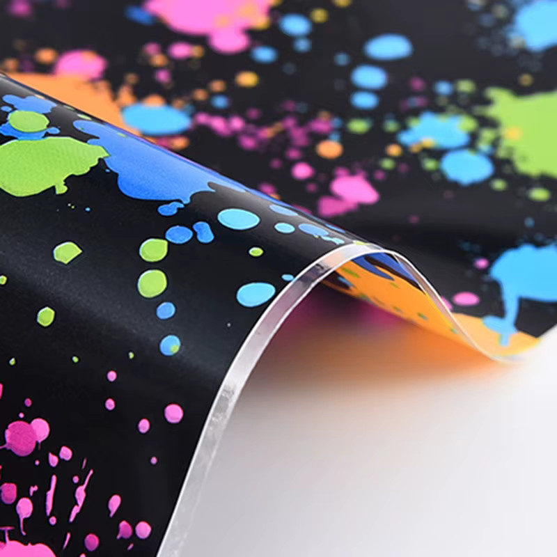 50 Stück Süßigkeitenbeutel mit Kunst-Graffiti-Motiv in Multicolour aus Kunststoff zum Leuchten für Geschenke und Dekorationen - Bild 5