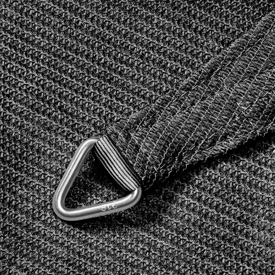 PLATINUM Sonnensegel Coolfit Dreieck aus Polyethylen in Grau, B: 400 cm, H: 1 cm, L: 400 cm - Bild 2