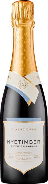 Nyetimber Classic Cuvée Brut, Schaumwein aus England, Chardonnay, Pinot Noir, Pinot Meunier, 0,375 l - Bild 1