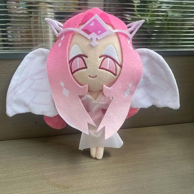 Cookie Run Kingdom Rosa Choco Fee Plüschtier, mit Flügeln, 20cm - Bild 1