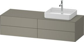 Duravit Waschtischunterschrank White Tulip in White, Breite: 160 cm, Tiefe: 55 cm, Höhe: 40,8 cm - Bild 1