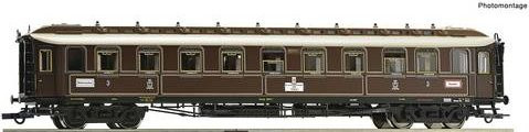 Roco H0 Schnellzugwagen 3. Klasse Gattung C 4ü Pr08 DC - Bild 1
